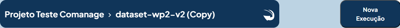 Botão Nova Execução