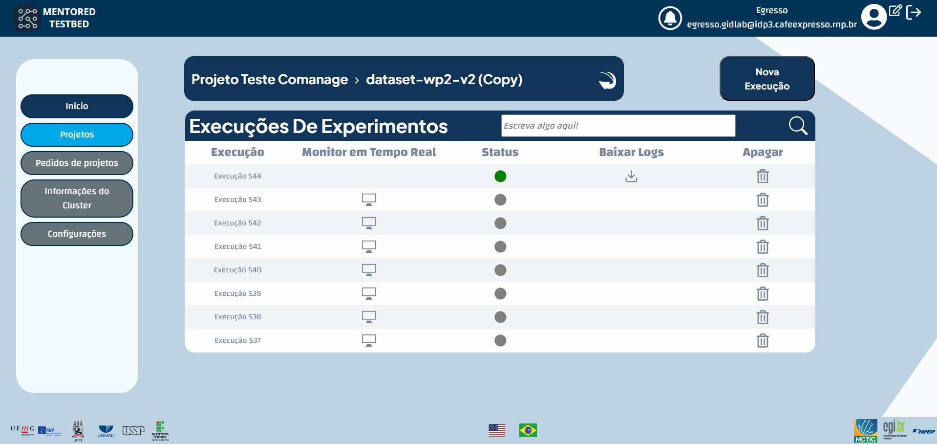 Experiment Execution
